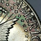 1964 50c Kennedy Half Dollar - Colorful Mint Bag Crescent Toning - BU - H2441