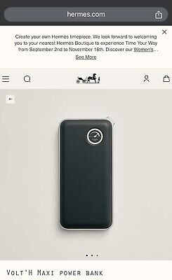 *HERMES*パワーバンク volt'H Maxi モバイルバッテリー HERMƒíS Volt'H Maxi Power Bank