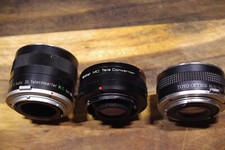 For Olympus 3 OM lens x2 2x Vivitar teleconverter extender OM mount MF
