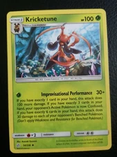 Kricketune 14/236 Cosmic Eclipse MINT Condition