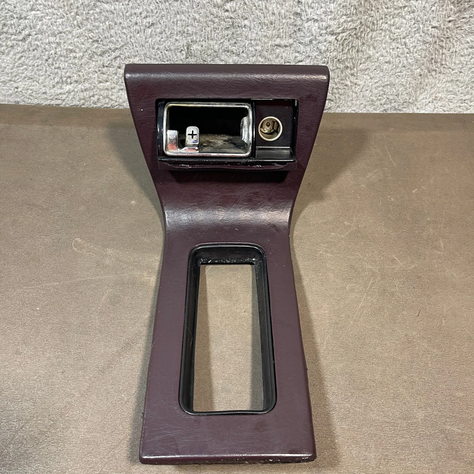 92-95 CADILLAC ELDORADO SEVILLA PALANCA DE CAMBIOS BISEL BORDE ENVOLVENTE CENICERO ROJO GRANATE Foto 3 de 4