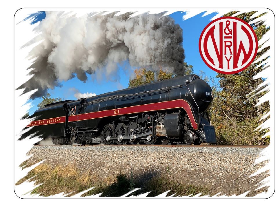 Norfolk & Western Railroad Railway Train Sticker Decal R8437 YOU CHOOSE ...