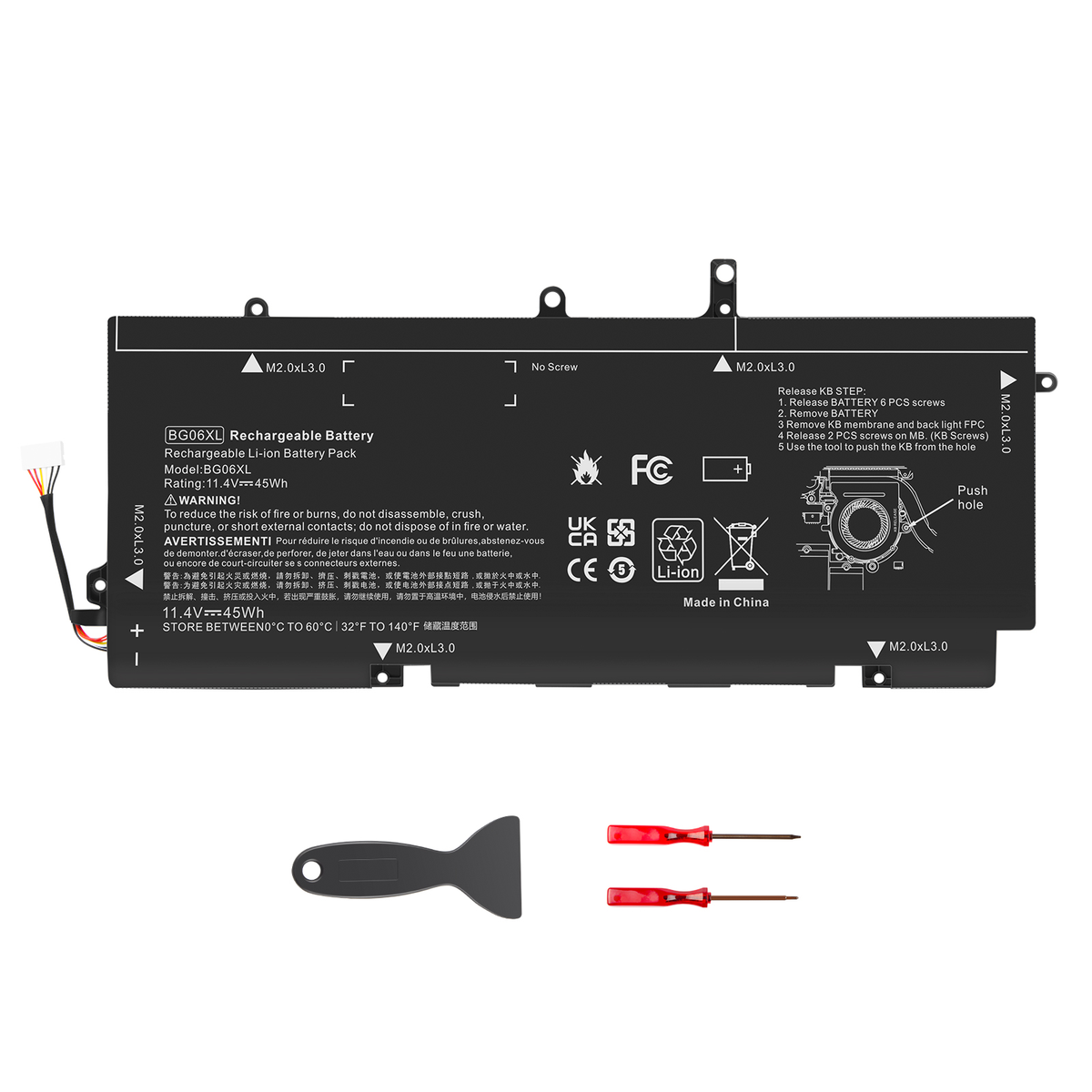 BG06XL Battery for HP EliteBook 1040 G3 G3-DS64EP FB15UP BG06XL Battery for HP EliteBook 1040 G3 G3-DS64EP FB15UP