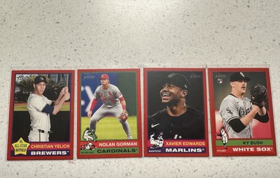 2025 MLB Topps Heritage - MEGA BOX RED BORDER LOT
