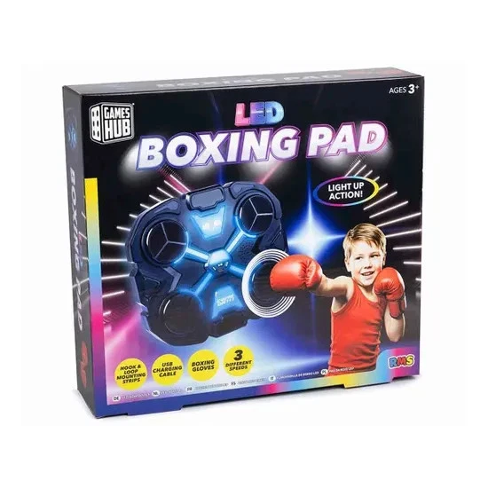 Games Hub LED Boxpad Kinder Boxunterlage Game Light Up