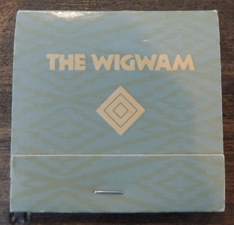 Vintage Matchbook The Wigwam Hotel Litchfield Park Arizona Unstruck Full