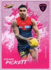 2026 AFL FOOTY STARS ADRENALINE ACETATE PINK CARD - ASP53 Kysaiah PICKETT [MELB]