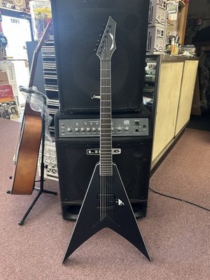 Dean Vengeance Select Fluence Black Satin Electric Guitar 
