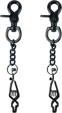 Metal Glove Clip for Work Glove Holders Heavy Duty Steel Glove Clips for Tactica
