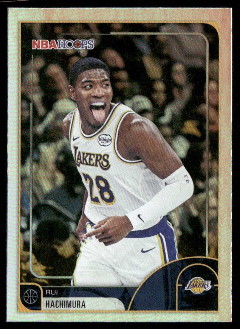 2025-26 Hoops #1 Rui Hachimura Rainbow Foil