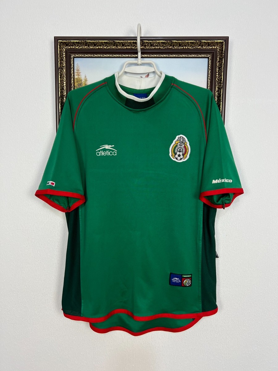 Maillot Vintage Mexique 2001-2002 Domicile - Athletica - Homme Taille L