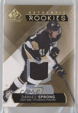 2015-16 SP Game-Used Spectrum Gold Prime Jersey 86/99 Daniel Sprong #121 xp6