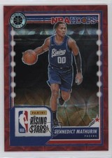 2023 Panini NBA Hoops Premium Stock Red Prizm 47/88 Bennedict Mathurin #286 0ud4