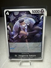 St. Jaygarcia Saturn Holo OP13-083 Carrying On His Will One Piece TCG