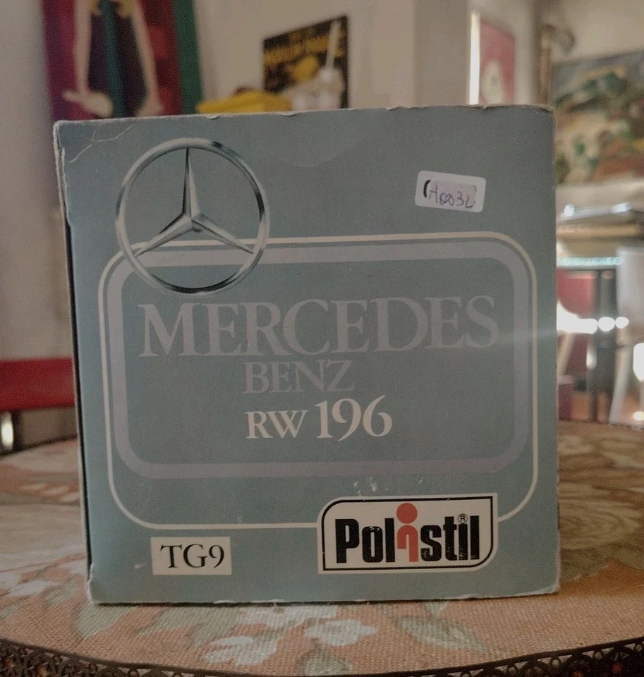 POLISTIL "Race Car" 1/16 - MERCEDES-BENZ RW 196 - Auto Metallo - Italia - #32# - Immagine 4 di 4