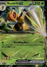 Pokemon Beedrill ex 3/86 Chaos Rising Holo LP toriyufu
