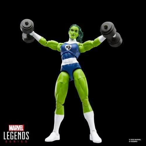 现货! 神奇四侠复古漫威传奇 She-Hulk 6 英寸 AF HASBRO 出品 — 第 4/4 张图片