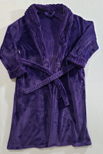 XL Purple Velour Plush Robe - Simply Styled by Sears