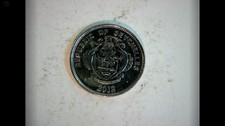 Seychelles 2012 25 Cents Seychelles 25 Cents (bird type) Coin