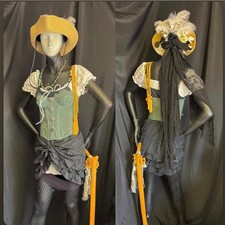Womans Pirate Costume - Handmade One-of-a-Kind - Womans Small