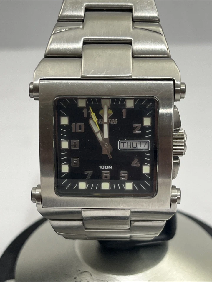 Reactor MC2 60001 Men’s Watch Black Dial 100M Diver W/ Box, New Battery! - Image 3 of 4