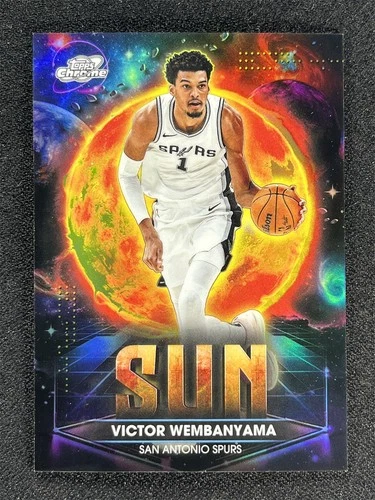 2025 Topps Cosmic Chrome Victor Wembanyama Sun (RAW)