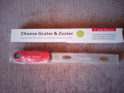 Edelstahl, Käse, Zitrone, Zester Reibe, Zitrusfrüchte, Ingwer, Knoblauch,