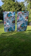 NIP PAIR OF PARIS THEMED KING SIZE PILLOW SHAMS - 20" X 36"