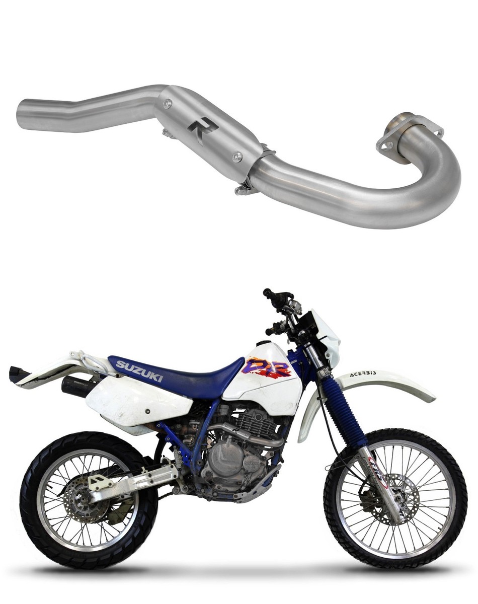 DR 350 Header Head Front Pipe without PowerBomb DOMINATOR 1990