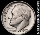 1963 Roosevelt Dime- Silver- Scarce Better Date No Reserve #J5162