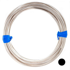 20 Gauge 935 Argentium Silver Wire Round Dead Soft Made In Usa - 25Ft By Craft