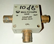 MINI-CIRCUITS  ZFDC-10-21 11 dB Directional Coupler, 1 - 1000 MHz, 50Ω BNC
