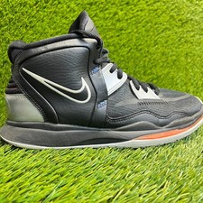 Nike Kyrie Infinity Boys Size 6Y Black Gray Athletic Basketball Shoes Sneakers
