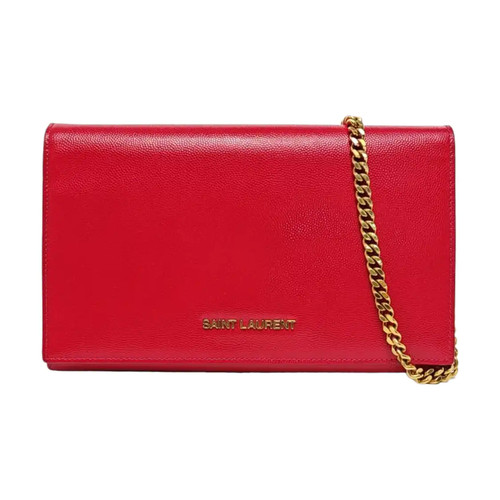 【Authentic】 Yves Saint Laurent Pink Leather Handbags (DDP)