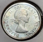 1964 Canada 25 Cents Nice Original Choice BU PL CHRC
