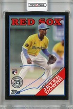 2023 Topps Update Jeter Downs 1988 Topps Baseball Auto Black RC /199