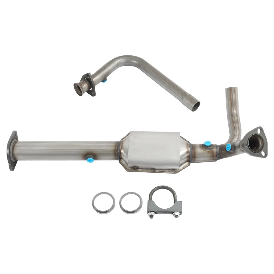 For GMC Chevy Suburban & C/K Series Pickup 1996-1999 Silver Catalytic Converter - Image 4 of 4