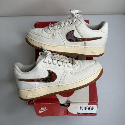 Size 9.5 - Nike Air Force 1 Low Travis Scott Sail | eBay