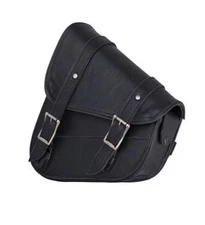 GARGOYLE BELLS Motorcycle Swingarm Bag Synthetic 10"X3.5"X11.5", Black 