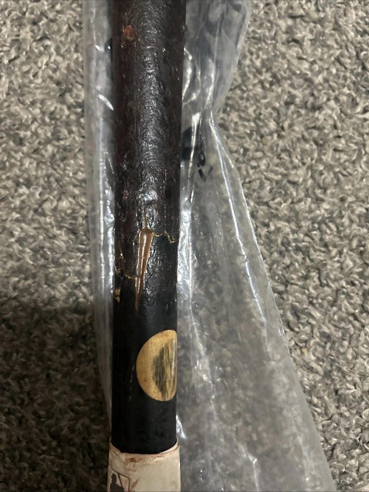 San Diego Padres Ethan Salas Signed 2024 Game Used Cracked Birdman Bat PSA 🔥 - Image 4 of 4