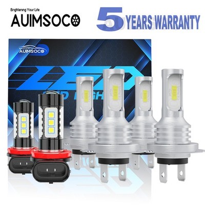 For Hyundai Tucson Sport Utility 4-Door 2016-2018 LED Headlight Fog Light Bulbs