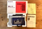 SONY WA-11 Soundabout Cassette Recorder FM/AM Radio Walkman Vintage Tested