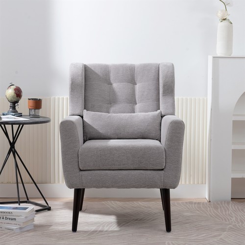 Accent Chair Barrel Chair Single Sofa Upholstered Chair for Living Room - Picture 146 of 215