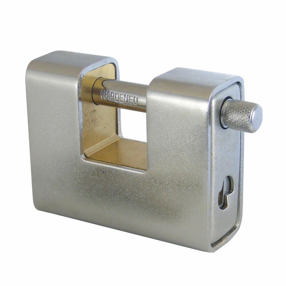 Asec Steel Sliding Shackle Padlock 80mm KA (AS11873)