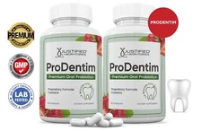 Prodentim Oral Probiotics 1.5 Billion CFU Improve Teeth Gums Bad Breath 2 Pack