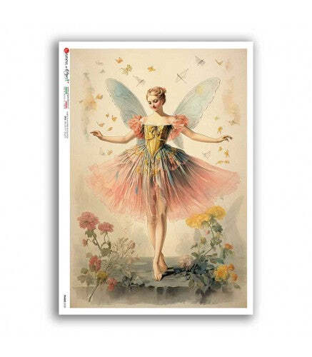 Fairy Portrait #2 | A4 Rice Paper | Paper for Decoupage | Paper Designs