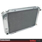 FOR 1979-1993 FORD MUSTANG GT/LX l4/V8 3 ROW FULL ALUMINUM RACING RADIATOR AT/MT