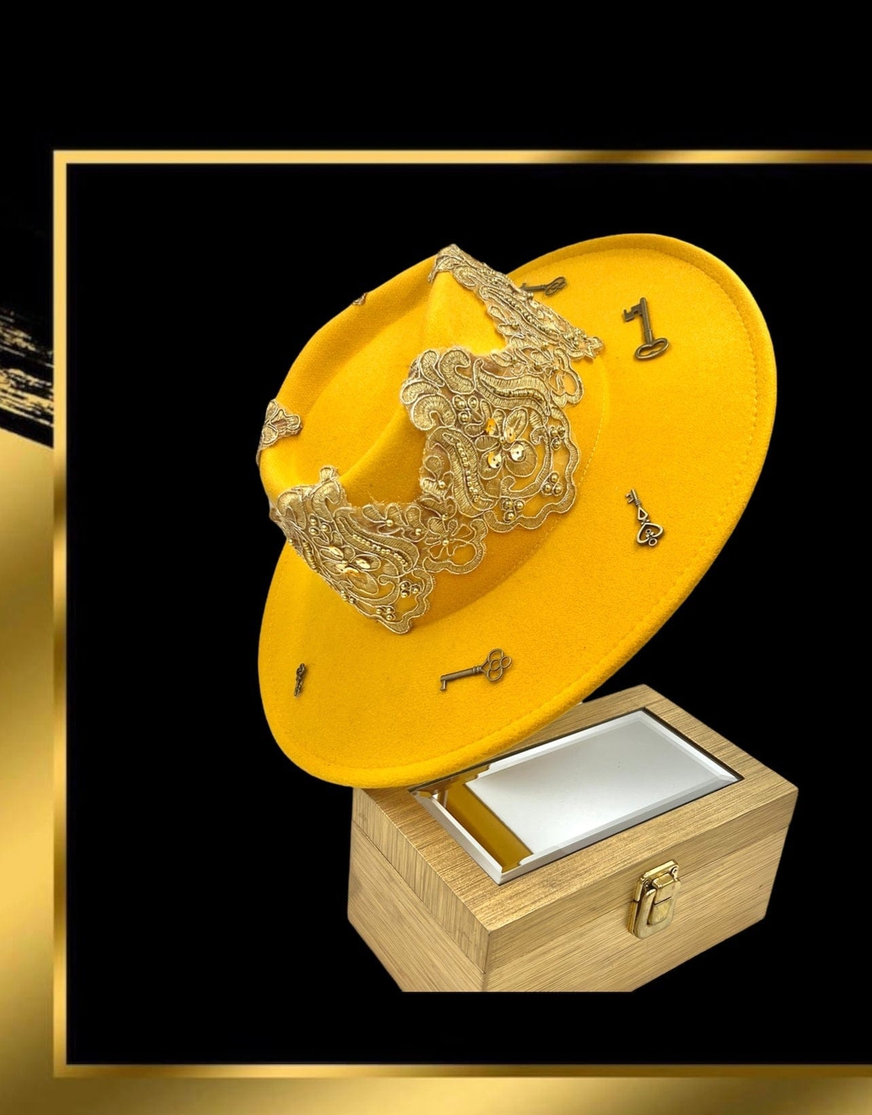 Extraordinary Fedora- Mustard-image