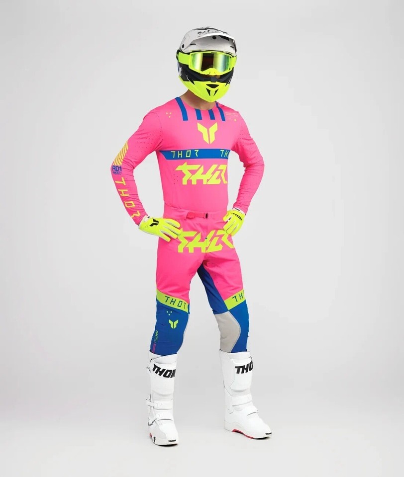 Ragazzi Thor Kit Sector Motocross MX Pantaloni Maglia Bambini - Minimal Ragazzi Thor Kit Sector Motocross MX Pantaloni Maglia Bambini - Minimal