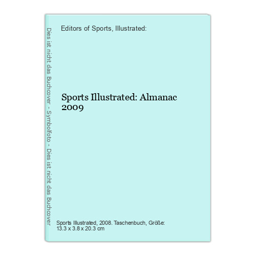 Sports Illustrated Almanac 2009 Editors of Sports, Illustrated